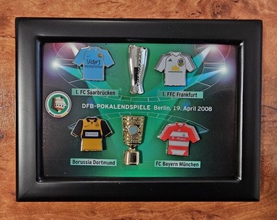 Original DFB Pokal Finale 2008 Bilderrahmen Borussia Dortmund FC Bayern München