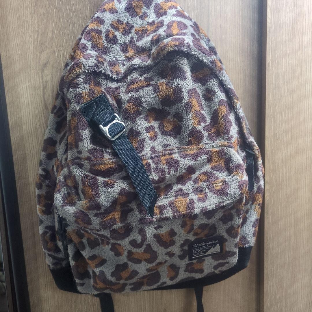 Master-Piece Leopard Print Backpack - image 1