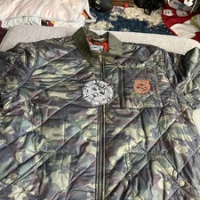 Dixxon Woodland Diamond Stitch Quilted Jacket Size 4XL