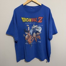 Camiseta De Colección 2002 Dragonball Z Goku Gohan Piccolo Anime Talla 3XL