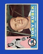 1960 Topps Set-Break # 83 Tony Kubek VG-VGEX *GMCARDS*