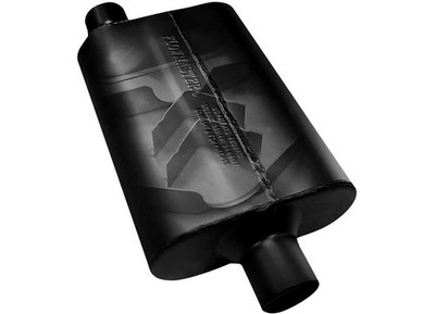Flowmaster 953045 Super 40 Series Chambered Rumble Muffler 3'' Centered Inlet/Out
