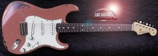 Fender Custom Shop Stratocaster 1963 Michael Landau Heavy Relic Fiesta Red Ov...