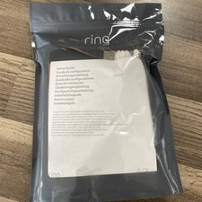 Ring Gutter Mount For Solar Panels And Cams White Mount ONLY No Hardware/k