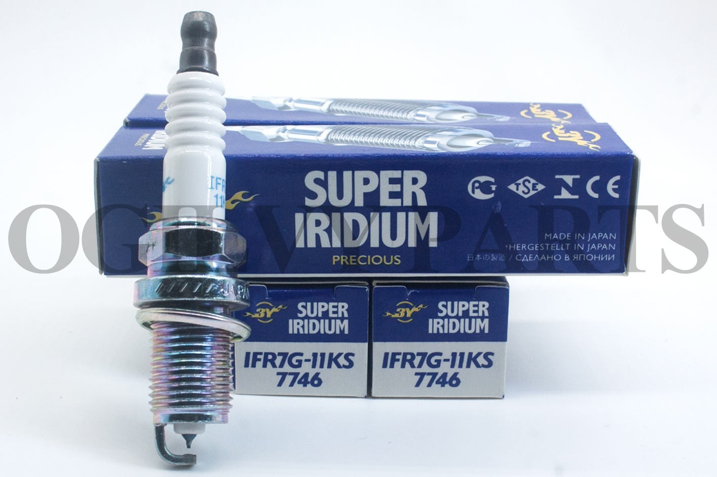 New IFR7G-11KS Super Iridium 7746 Spark Plugs For NGK 98079-571BV SK22PR-M11S ii