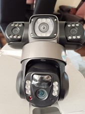 Solar Smart 4G CCTV Camera With three Lenses