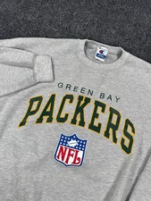 VTG Champion Green Bay Packers NFL Crewneck Sweatshirt Mens XXL Gray 90s
