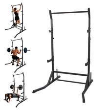 700lbs Power Tower Dip Station  Pull Up Bar Multifunction Squat Rack for Home