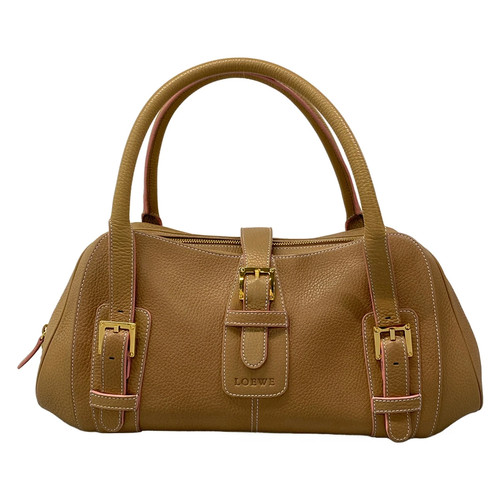 LOEWE Senda Beige Leather Handbag