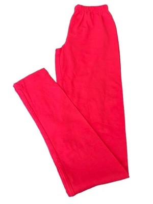 Girls Bright Pink Leggings - Age 11-12 Years