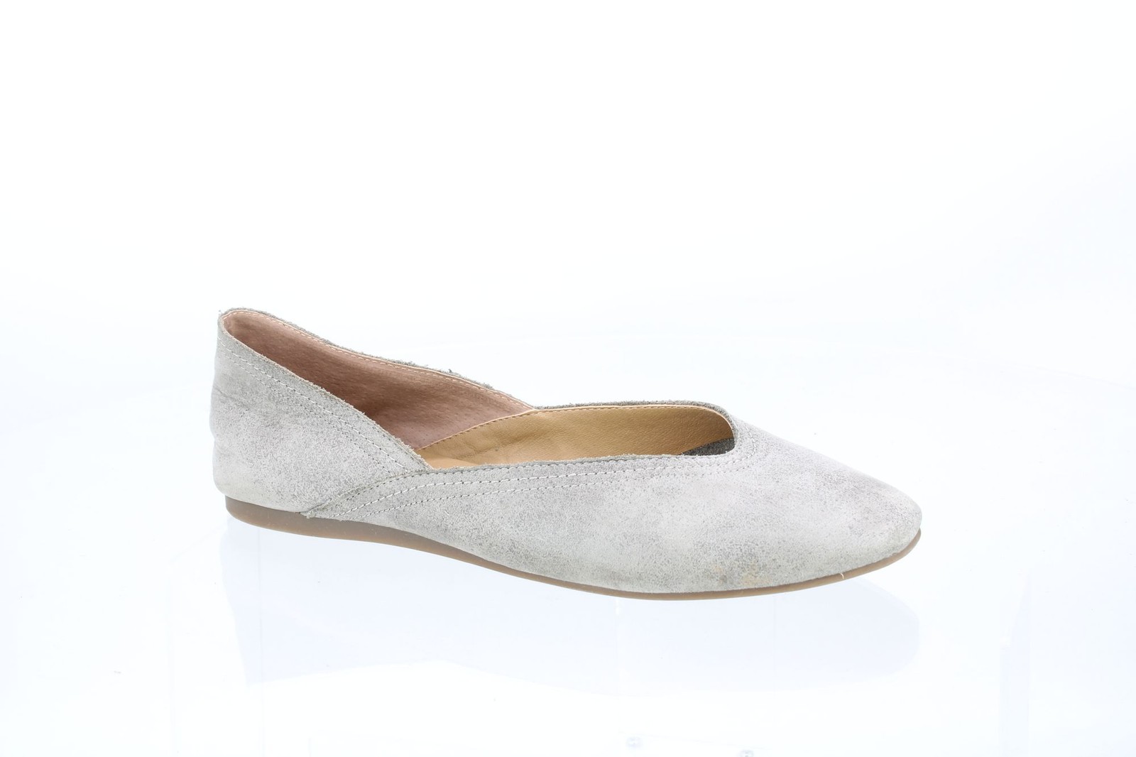 Lucky Brand Womens Alba Gray Ballet Flats Size 9.5 (3986833)