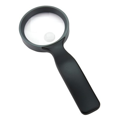 Carson 2x HandHeld Series Magnifier with 5.5x Power Bifocal Spot Lens