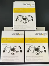 StarTech 2 Port USB VGA Cable KVM Switch With Remote Switch- USB Powered