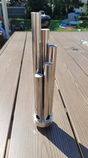 Vintage S Mintz Train Multi-Chime Steam Whistle 5 Tube Aluminum