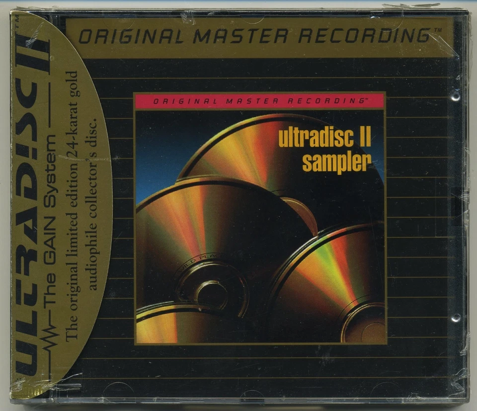 ULTRADISC II SAMPLER MFSL CD 24 KT GOLD MOBILE FIDELITY ERIC CLAPTON TRAFFIC NEW - Imagem 3 de 3