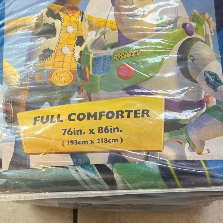 Disney Toy Story Edredón Doble/Completo NUEVO Woody Buz Lightyear Ejército Hombres Pixar Foto 2 de 4