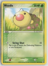 Weedle 87/113 Common Delta Species Pokemon Moderately Played on eBay