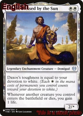 EN - Daxos, Blessed by the Sun - 009/254 - LIST - NM