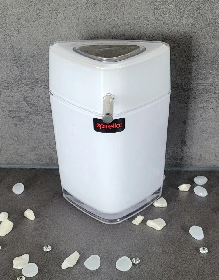 Spirella TRIX ACRYL Blanc Distributeur de Savon Dreieck-Design + Intensif High - Photo 1/4