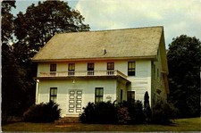 Chester Connecticut Town Meeting House Historic Continental Postcard B575