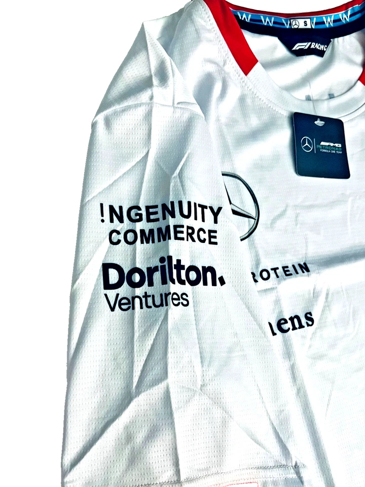 Formula 1 Williams Racing Team   White T-shirt 2025  New Model ( Small ) - Image 3 of 4