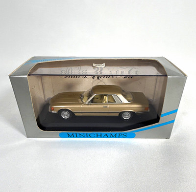 MINICHAMPS 1:43 Paul's Model Art Mercedes 450 SLC 1972-80 Gold Metal LE
