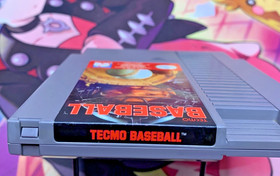 tecmo baseball nes cart only