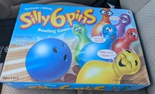 Silly 6 Pins Electronic Bowling Game Milton Bradley Sounds Wobble Sealed 2001