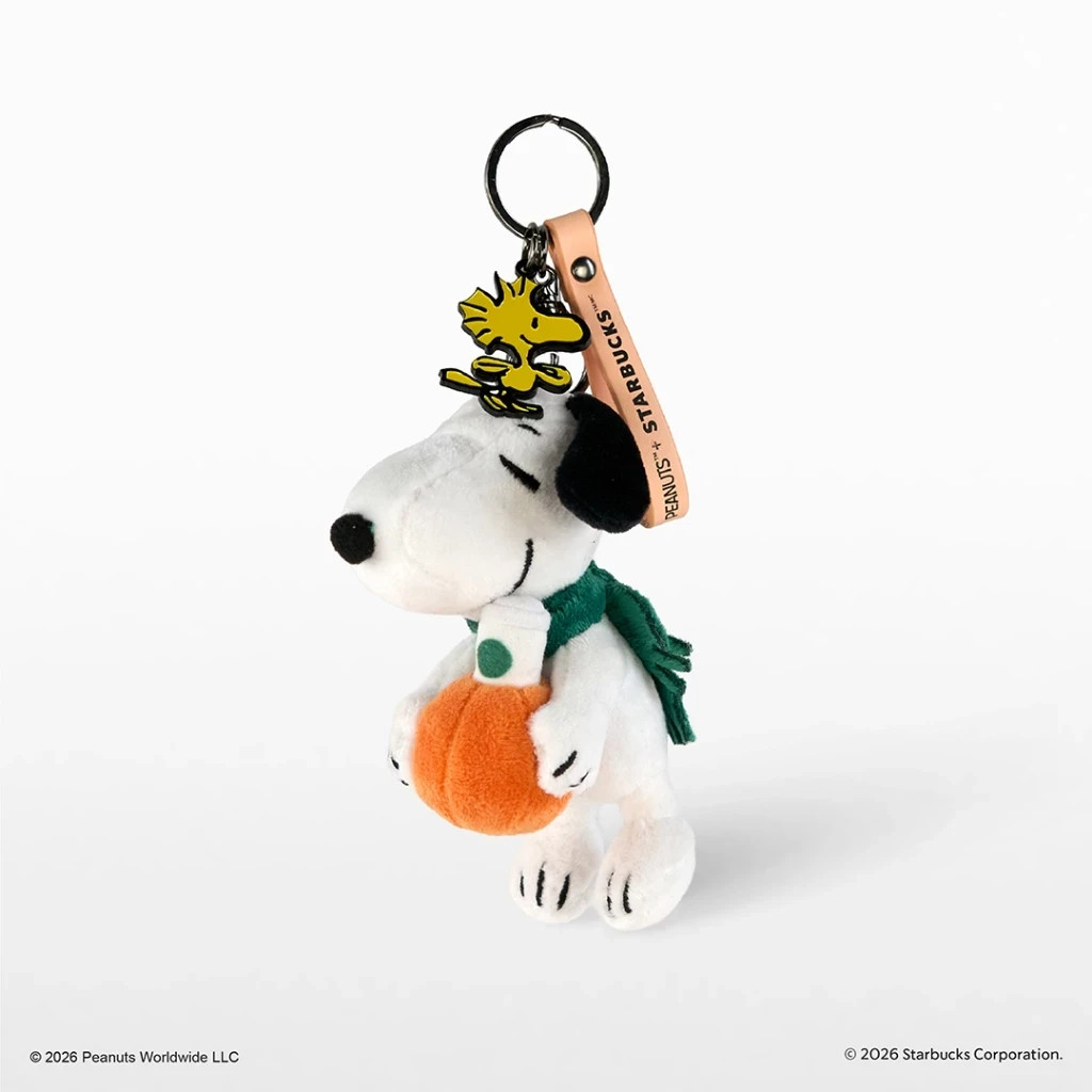 SNOOPY  Authentic Peanuts + Starbucks 2026 Snoopy Pumpkin Bag Mug Tumbler