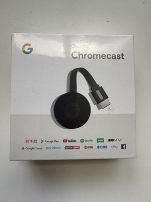 Google Chromecast 2nd Gen NC2-6A5 1080p HDMI Streaming Media Player New Sealed