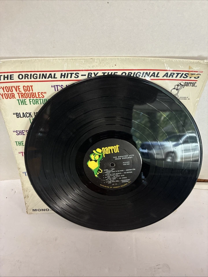 “The Greatest Hits From England” Parrot Records LP  1967 PA 61010 PROMO MONO Foto 4 de 4