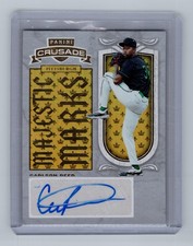 2025 Panini Crusade - Majestic Marks Autograph Carlson Reed #5 Holo /99