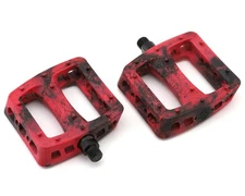 Odyssey Twisted Pro PC Pedals (Black/Red Swirl) (Pair)