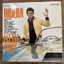 LP Little Tony - Riderà MS A 77141 050638 Italy RCA Vinile Musica Italiana