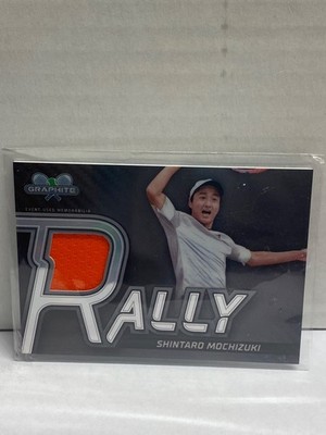 2024 Topps Graphite Tennis Rally Patch Shintaro Mochizuki