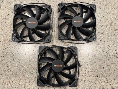 3x be quiet! Pure Wings 2 140mm Premium High Speed Low Noise Case Cooling Fans