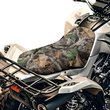 ATV Seat Cover Four Wheeler Accessories Breathable Padded Camo Hunting Forest