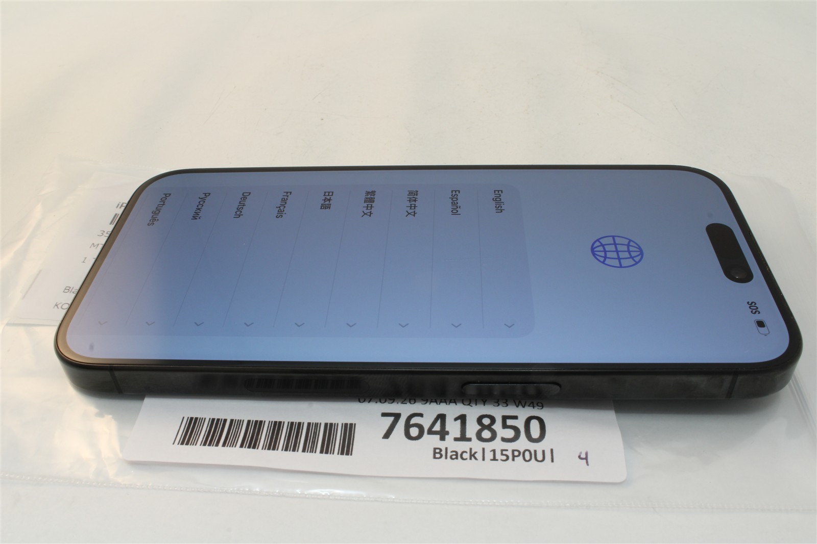 Apple iPhone 15 Pro 1TB Black - Unlocked AT&T T-Mobile Verizon 7641850