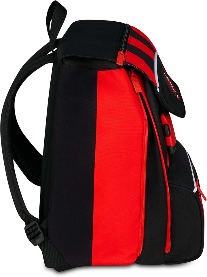 Zaino MARIOKART Estensibile Standard, Rosso, 29x41x13.5 Cm, Per Scuola - 2