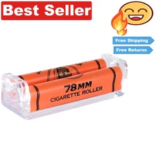 Compact 78mm Cigarette Roller - Perfect for Beginners & Daily Smokers Alike