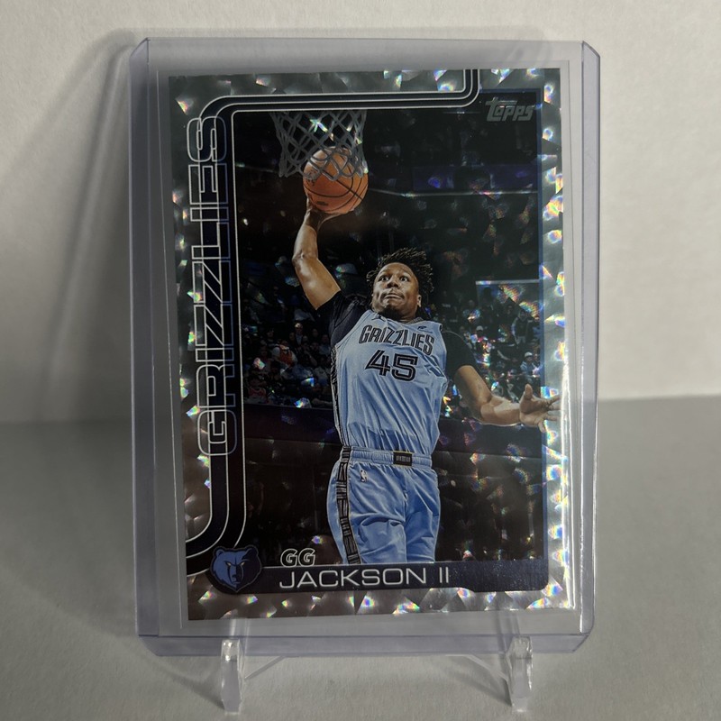 2025-26 Topps - GG Jackson #249 Crackleboard Foil