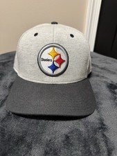 Pittsburgh Steelers 47 Brand Adjustable Hat Cap Men Logo NFL Football Gray Black