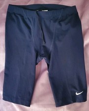 Nike HydraStrong Swim Jammers Mens M 30 Blue Athletic Swim Shorts