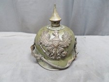 WWI GERMAN MODEL 1915 ERSATZ PICKELHAUBE HELMET-NICE PAINT