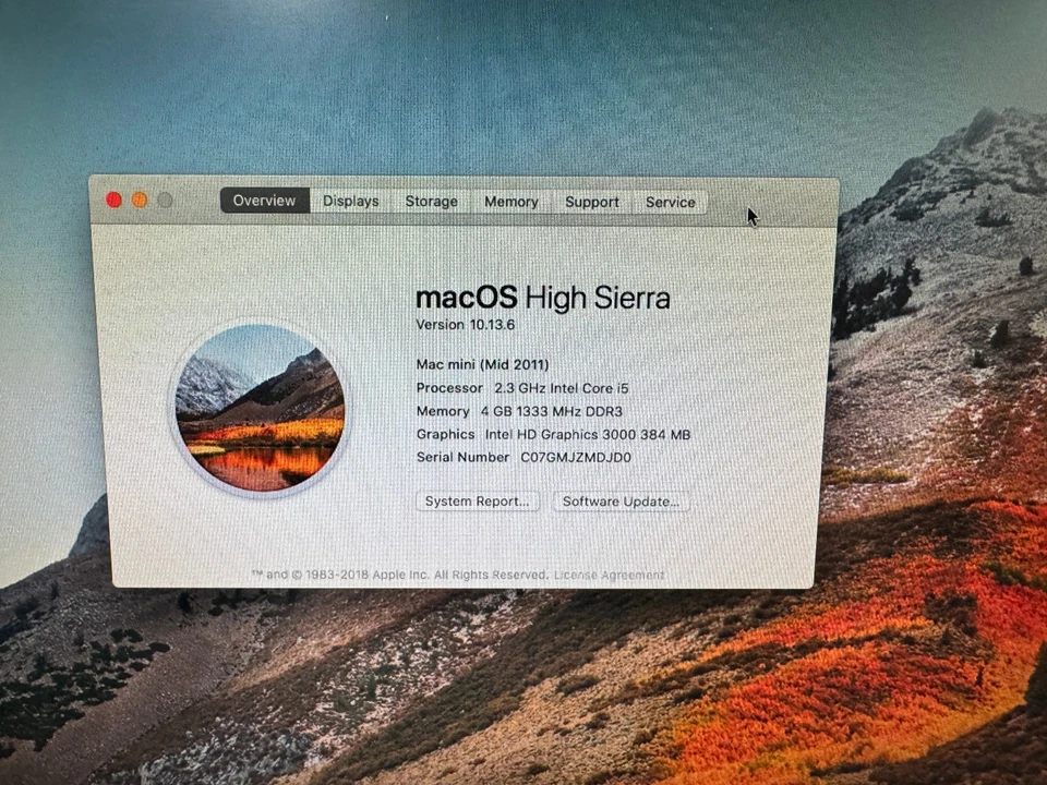 Apple Mac Mini (Intel i5, 512GB Storage, 4GB Ram) - Good Cond with Cables - 2011 - Image 4 of 4