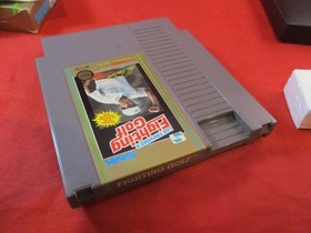 Lee Trevino's Fighting Golf (Nintendo NES) COMPLETE w/ Box manual game WORKS!