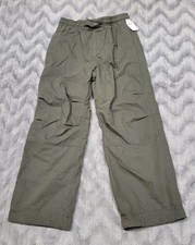 Gap Kids Boys Size 8 Green Lined Nylon Blend Pull On Pants NWT