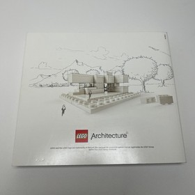 Lego Architecture Studio BOOK ONLY 2014 Paperback - Preowned (21050)
