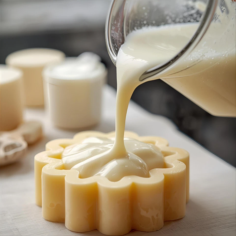 Base de jabón triple para derretir y verter mantequilla de 19 lb, sin SLS/SLES, precubada, en cubo Foto 4 de 4
