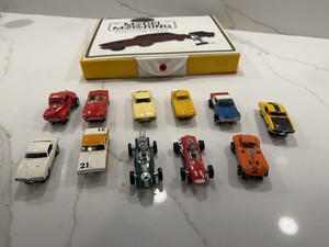 Assorted Vintage 1960s Aurora T-Jet Thunderjet HO Scale Slot Cars Tested Good 